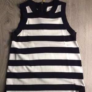 NEW Milly NY Sleeveless Striped Sweater XS (P)